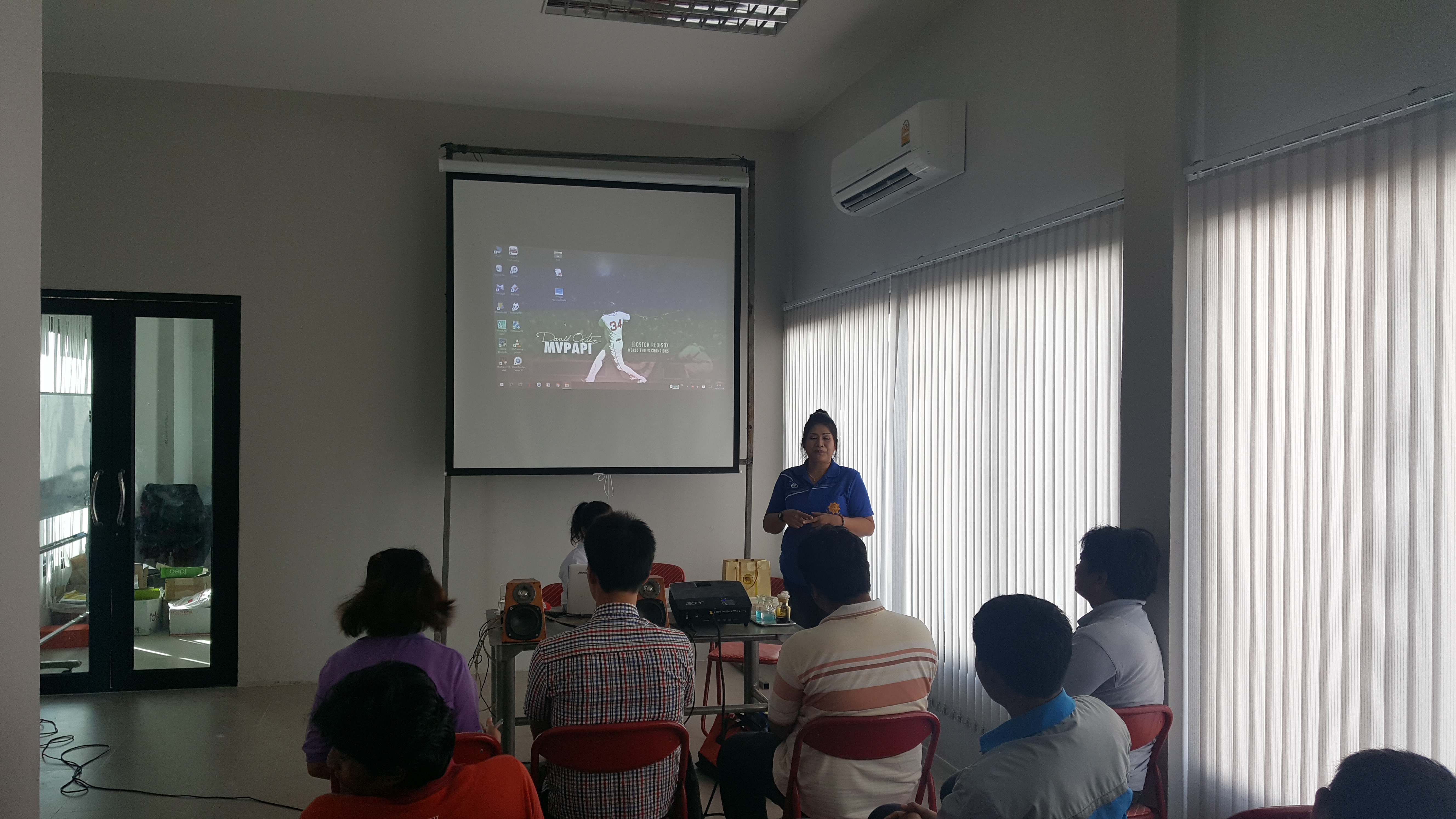 First-aid training on 10 August 2016